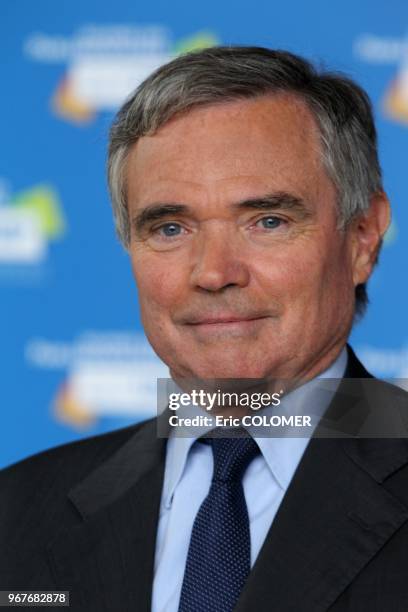 Bernard Accoyer attends at Parliamentary days of the UMP party on September 27, 2012 in Marcq-En-Baroeul, France.