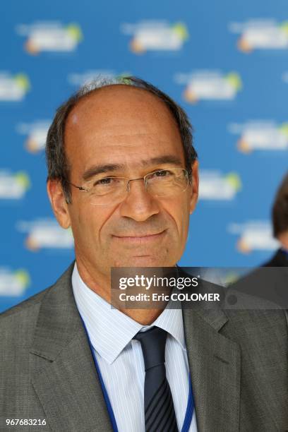 Eric Woerth attends at Parliamentary days of the UMP party on September 27, 2012 in Marcq-En-Baroeul, France.