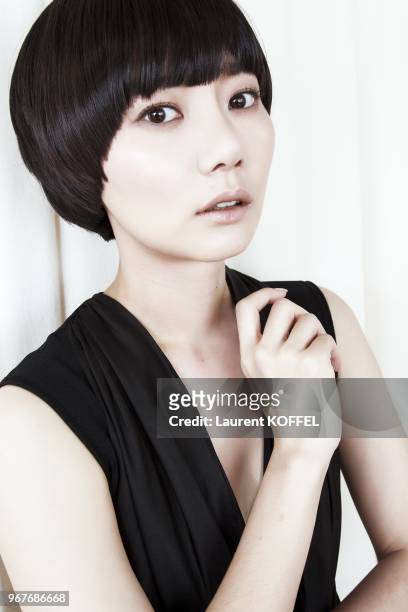 Bae Doo-Na session portrait during Cannes Film Festival on May 14, 2009 in Cannes, France.