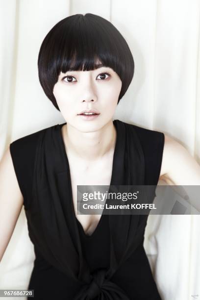 Bae Doo-Na session portrait during Cannes Film Festival on May 14, 2009 in Cannes, France.