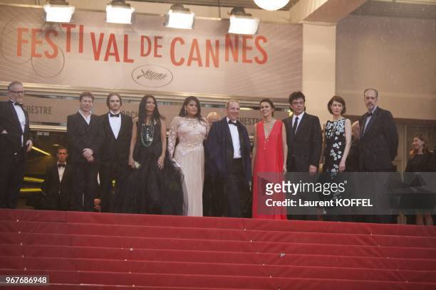 French actor Mathieu Amalric, US actor Danny Mooney, Canadian actress Michelle Thrush, US actress Misty Upham, French director Arnaud Desplechin,...