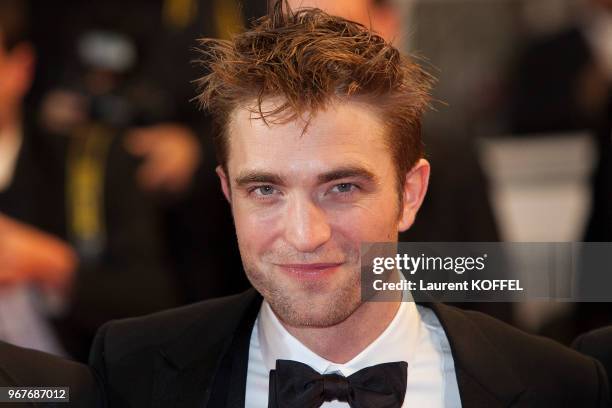 Robert Pattinson attends the 'Good Time' screening during the 70th annual Cannes Film Festival at Palais des Festivals on May 25, 2017 in Cannes,...