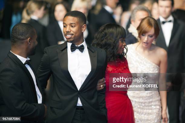 Director Ryan Coogler, actress Octavia Spencer, actor Michael B. Jordan and Ahna O'Reilly attend the 'Fruitvale Station' Premiere during the 66th...