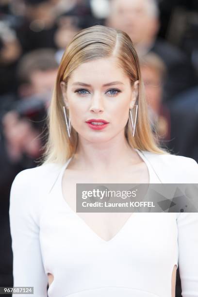 Doutzen Kroes attends the Premiere of 'Jimmy P. ' at The 66th Annual Cannes Film Festival on May 18, 2013 in Cannes, France.