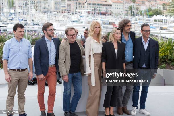 Thibault Carterot, Fabien Gaffez, Patrick Blossier, Sandrine Kiberlain, Elodie Bouchez, Guillaume Brac, Michel Merkt attend Jury Camera D'Or...