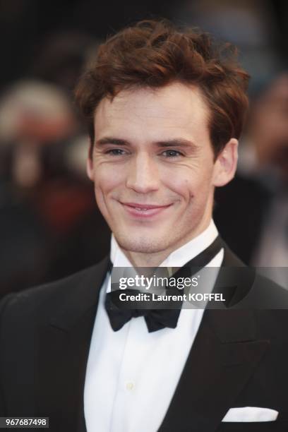 Sam Claflin attends the Premiere of 'Jimmy P. ' at The 66th Annual Cannes Film Festival on May 18, 2013 in Cannes, France.
