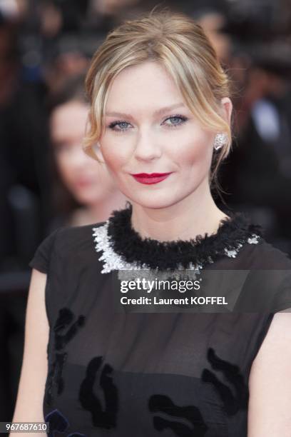 Kirsten Dunst attends the Premiere of 'Inside Llewyn Davis' at The 66th Annual Cannes Film Festival on May 19, 2013 in Cannes, France.