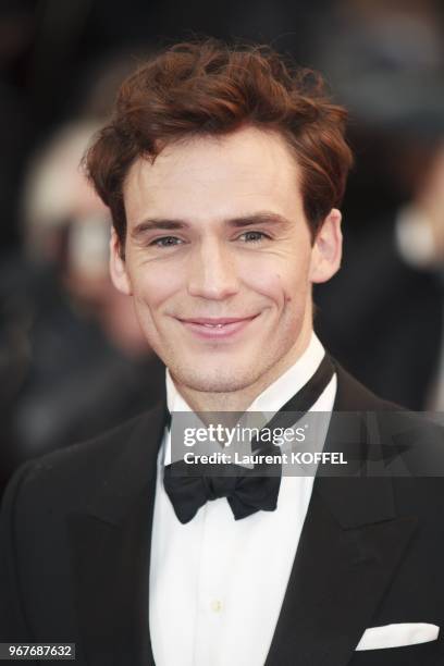 Sam Claflin attends the Premiere of 'Jimmy P. ' at The 66th Annual Cannes Film Festival on May 18, 2013 in Cannes, France.