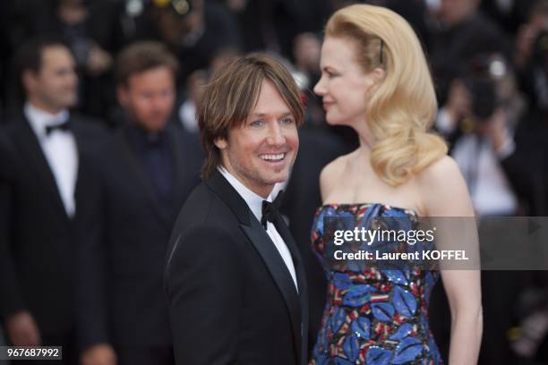Keith Urban and Nicole Kidman attend the Premiere of 'Inside Llewyn Davis' at The 66th Annual Cannes Film Festival on May 19, 2013 in Cannes, France.