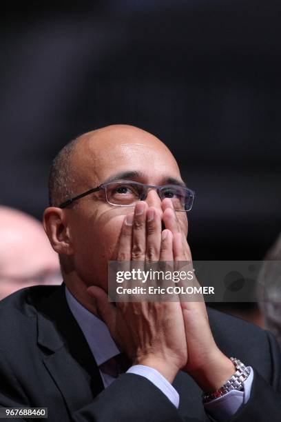 Harlem Desir Opening of the French Socialist party congress Toulouse, FRANCE - .