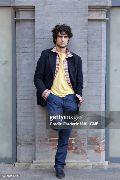 French actor and director Louis Garrel presents his movie Small Tailor in Toulouse, France, on October 23, 2010.