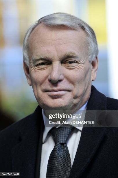 Portrait of Jean Marc Ayrault deputy and mayor of Nantes City, in Nantes, western France, on November 21, 2011. President of the Socialist Group in...