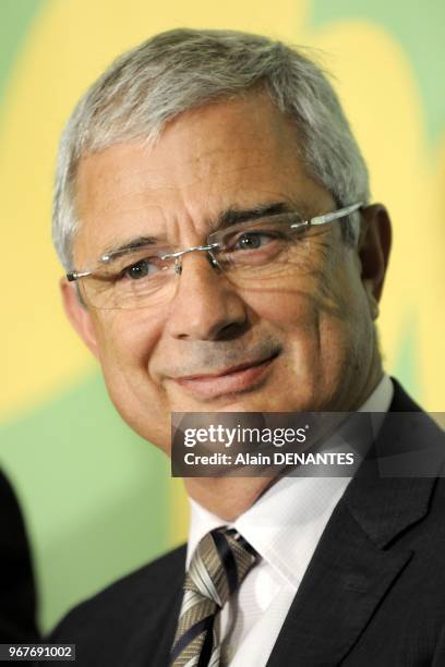 Claude Bartolone, President of the French National Assembly, participates in parliamentary days of Europe Ecologie Les Verts Party , on September 18,...