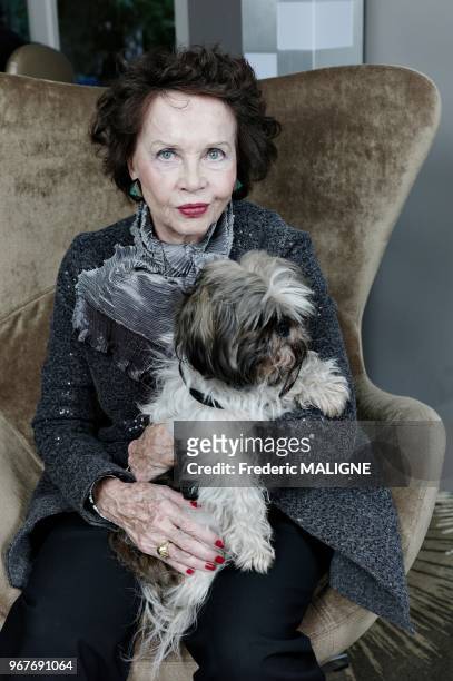November 23: Portrait of French actress Leslie Caron in Toulouse, France on November 23, 2011.