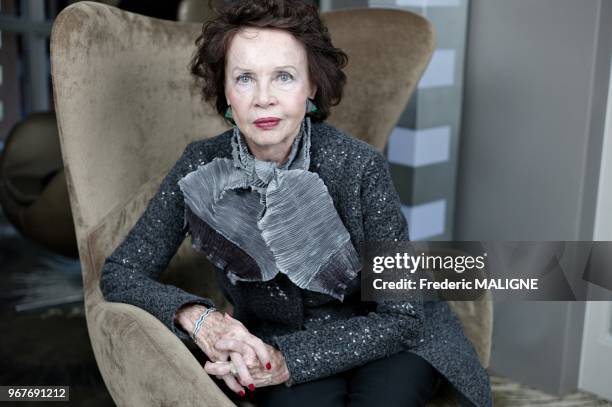 November 23: Portrait of French actress Leslie Caron in Toulouse, France on November 23, 2011.