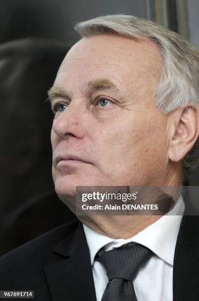 Portrait of Jean Marc Ayrault deputy and mayor of Nantes City, in Nantes, western France, on November 21, 2011. President of the Socialist Group in...