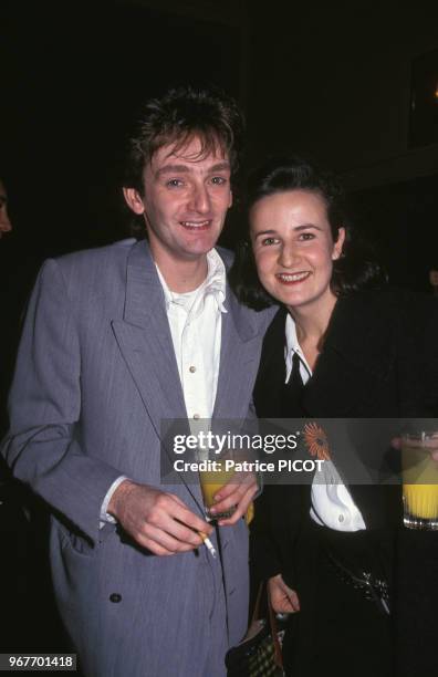 Pierre Palmade et Valérie Lemercier le 24 novembre 1992 à Paris, France.