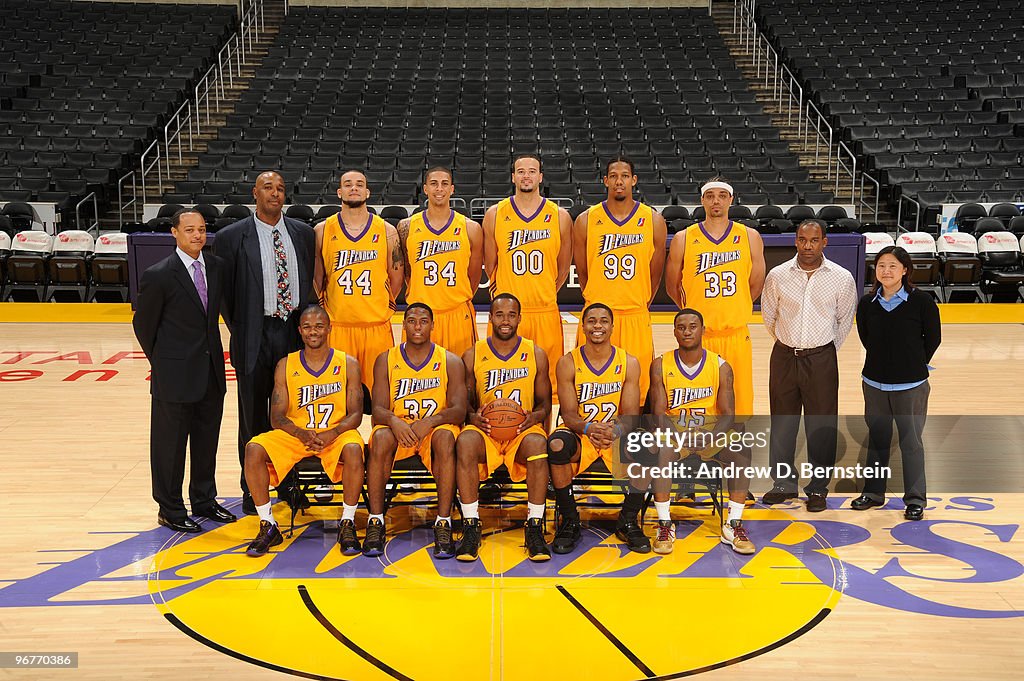 Los Angeles D-Fenders Team Photo