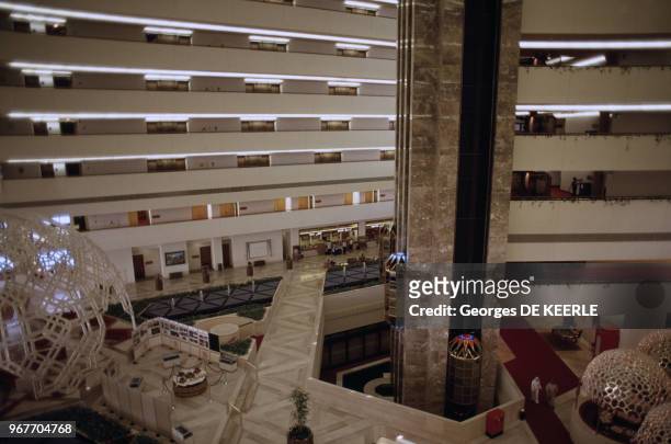 Hôtel moderne le 16 novembre 1986 au Bahreïn.
