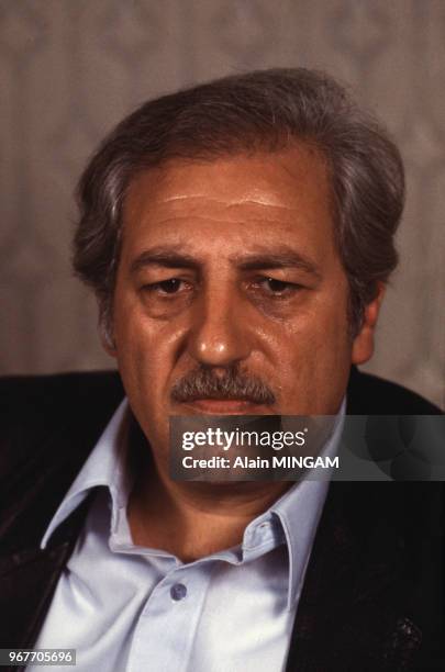 Ahmed Jibril, dirigeant palestinien du FPLP, 19 février 1983, Tebessa, Algérie.