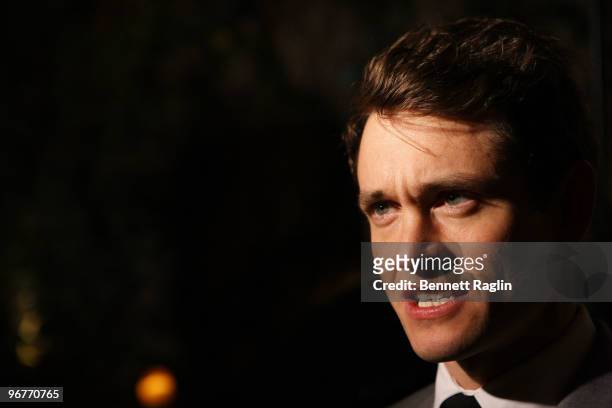 Actor Hugh Dancy attends the opening night of "The Pride" at the Maritime Hotel on February 16, 2010 in New York City.