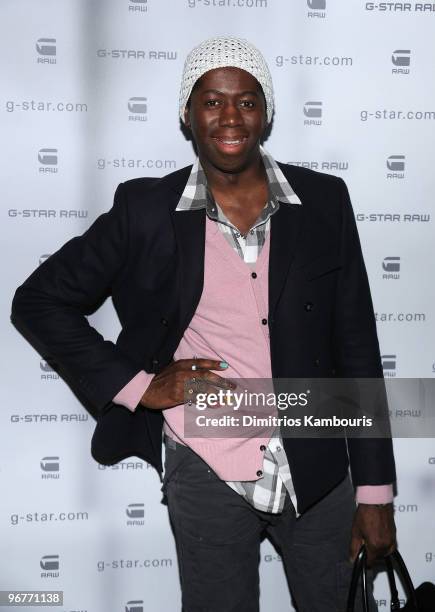 Alexander, aka Miss J attends the G-Star Raw Presents NY Raw Fall/Winter 2010 Collection at Hammerstein Ballroom on February 16, 2010 in New York,...