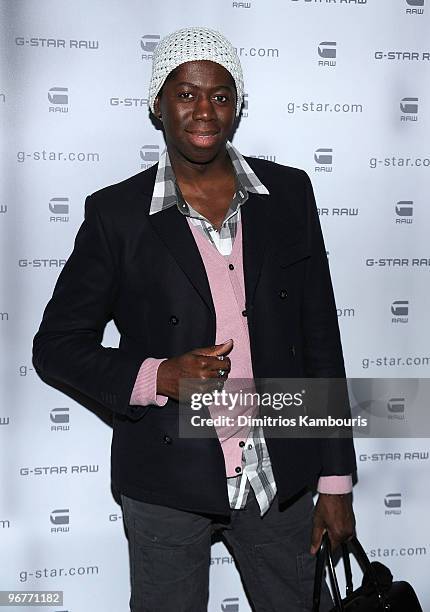 Alexander, aka Miss J attends the G-Star Raw Presents NY Raw Fall/Winter 2010 Collection at Hammerstein Ballroom on February 16, 2010 in New York,...