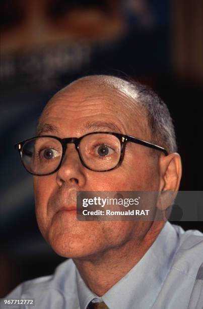 Jacques Maillot, fondateur de Nouvelles Frontières, le 30 mars 1999 à Paris, France.