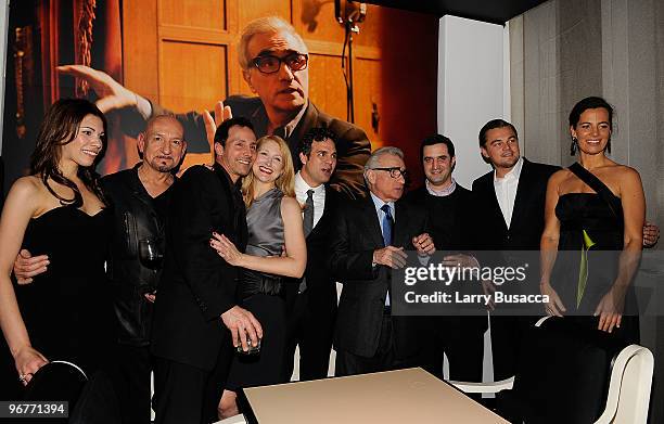 Daniela Lavender, actor Sir Ben Kingsley, Rick Trabucco, actor Patricia Clarkson, actor Mark Ruffalo, director Martin Scorsese, producer Bradley J....