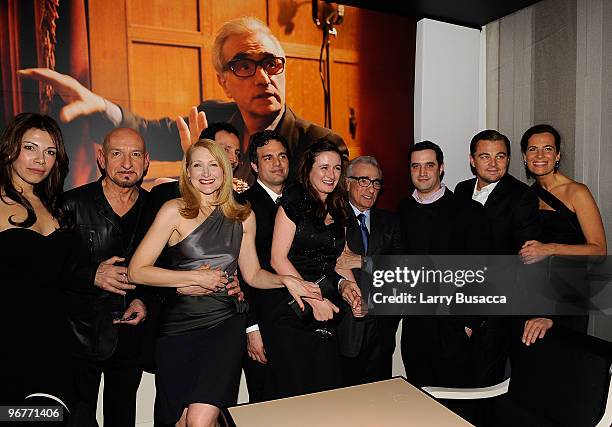 Daniela Lavender, actor Sir Ben Kingsley, actor Patricia Clarkson, Rick Trabucco, actor Mark Ruffalo, actor Emily Mortimer, director Martin Scorsese,...