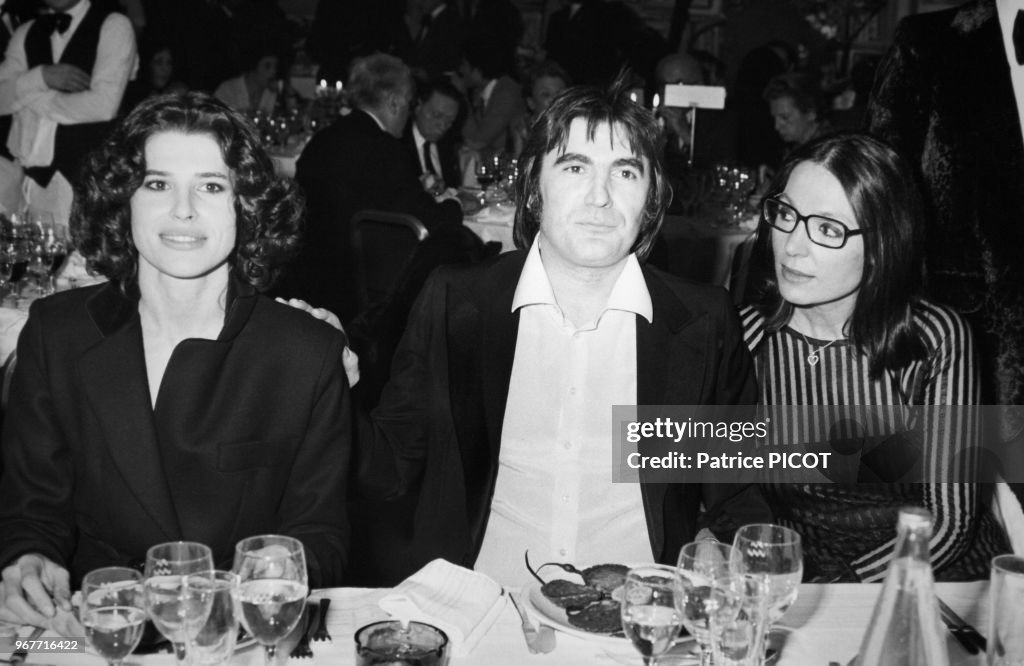 Fanny Ardant et Serge Lama en 1981