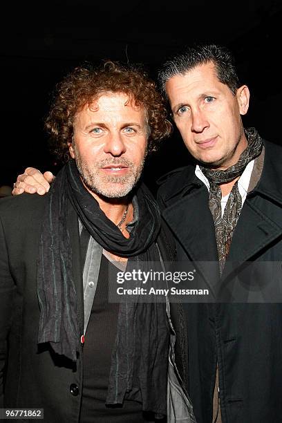 Designer Renzo Rosso attends the Diesel Black Gold Fall 2010 Fashion Show during Mercedes-Benz Fashion Week on February 16, 2010 in New York City.