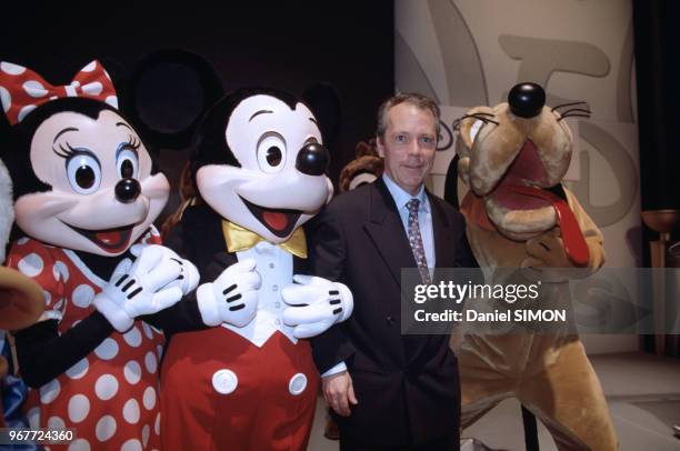 Philippe Bourguignon, directeur de Disneyland Paris le 14 décembre 1994, Mane-la-Vallée, France.