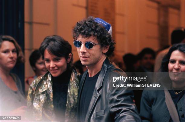 Patrick Bruel au Mariage de Michel Boujenah le 30 aout 1995 à Paris, France.