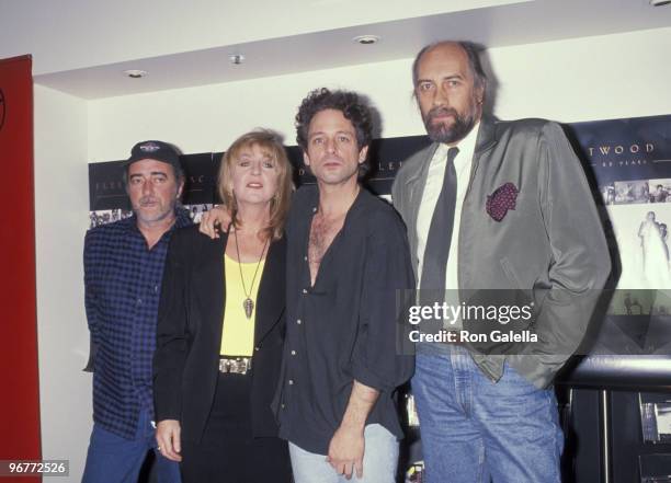 John McVie, Christine McVie, Lindsey Buckingham, and Mick Fleetwood of Fleetwood Mac