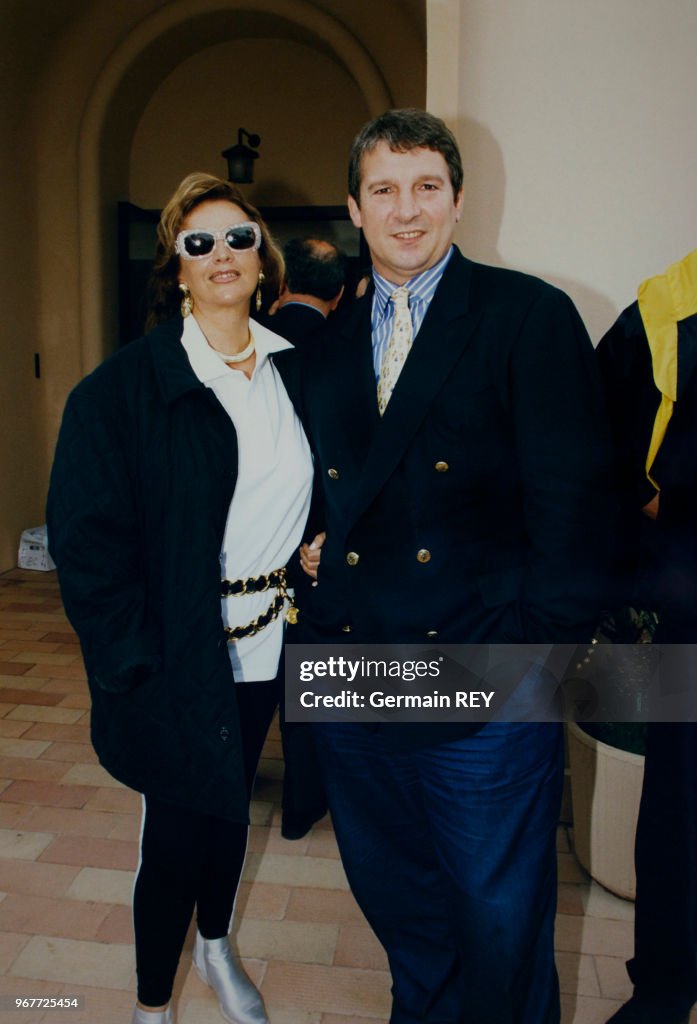 Roland Courbis et sa femme Marie-Louise Rizzoli en 1996