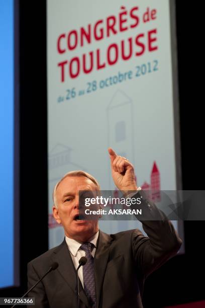 French Socialist party Congress on October 28, 2012 in Toulouse, southwestern France.