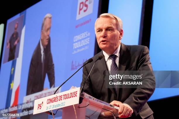 French Socialist party Congress on October 28, 2012 in Toulouse, southwestern France.