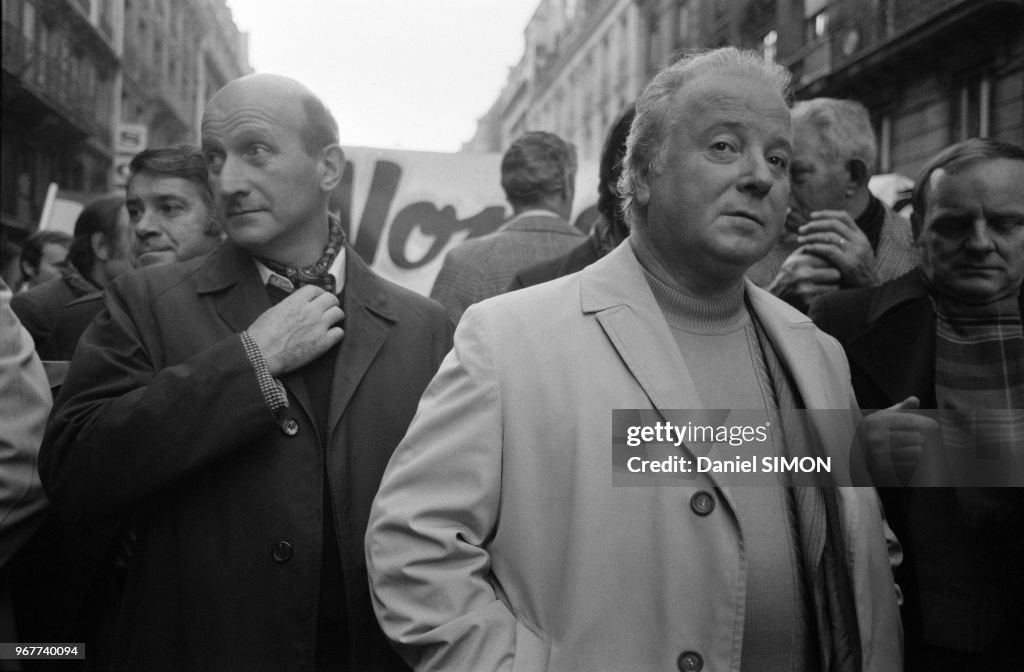 Henri Krasucki Et Georges S guy Lors D une Manifestation De La CGT henri-krasucki-et-georges-s-guy-lors-d-une-manifestation-de-la-cgt