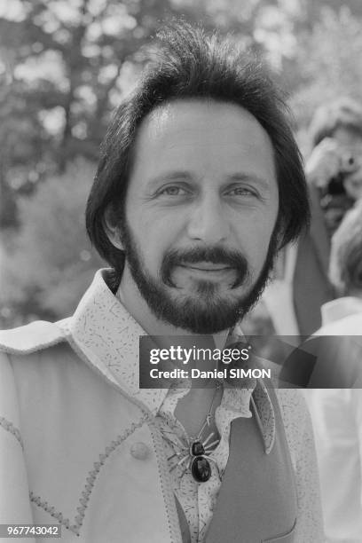 John Entwistle, bassiste du groupe les 'Who' lors du Festival de Cannes le 14 mai 1979, France.