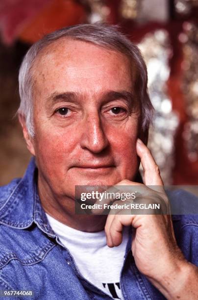 Alphonse Boudard, auteur, le 29 octobre 1996 à Paris, France.