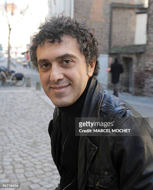 Turkish film director and screenwriter Reha Erdem poses on February 12, 2010 in Rennes, western France, during the Travelling festival. Erdem...