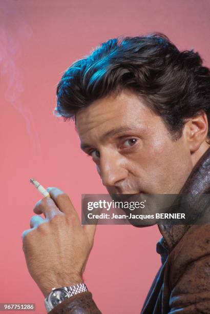 Acteur français Daniel Auteuil à paris le 26 octobre 1984, France.