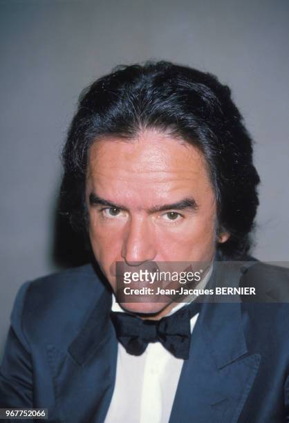Le producteur Albert Koski à Paris le 24 juin 1984, France.