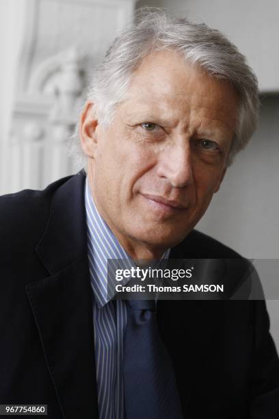 French politician, former prime minister Dominique de Villepin is pictured in Paris, France on August 31, 2011. Dominique de Villepin.