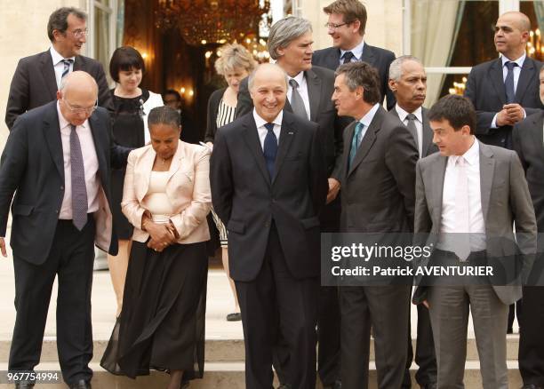 Outgoing French Budget Minister Jerome Cahuzac during the first weekly cabinet meeting at Elysee Palace on May 17, 2012 in Paris,France.Jerome...