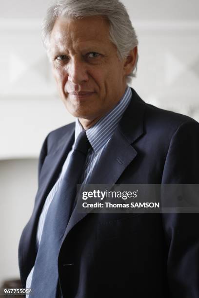 French politician, former prime minister Dominique de Villepin is pictured in Paris, France on August 31, 2011. Dominique de Villepin.