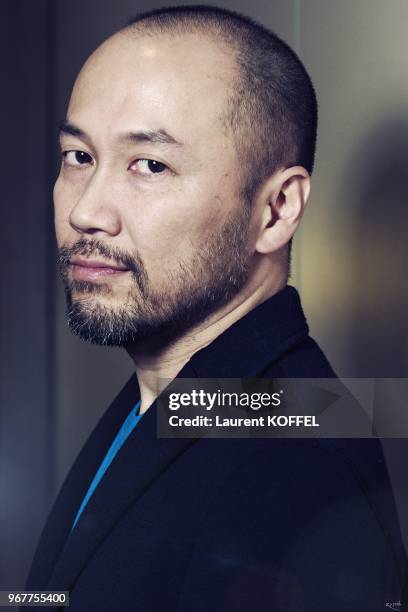 Takehiko Inoue portrait session, private shooting on March 22, 2013 in Paris, France.