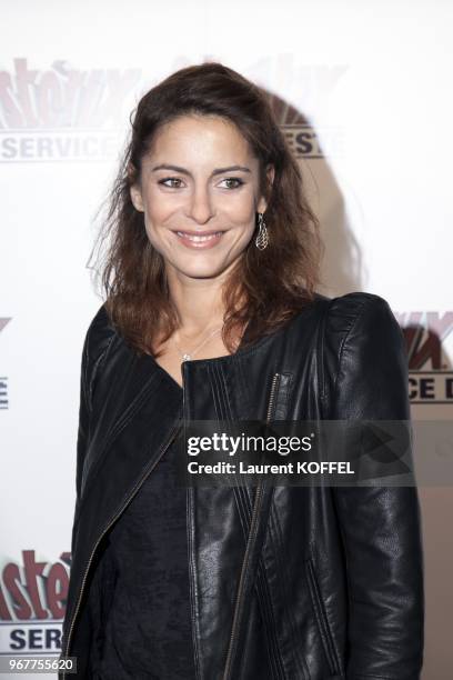 Audrey Dana attends at "Asterix et Obelix: au service de sa majeste" film premiere at "Le Grand Rex" on September 30, 2012 in Paris, France.