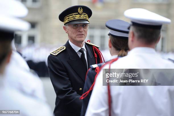 Le préfet Bernard Boucault à la préfecture à Paris le 26 juin 2012, France.